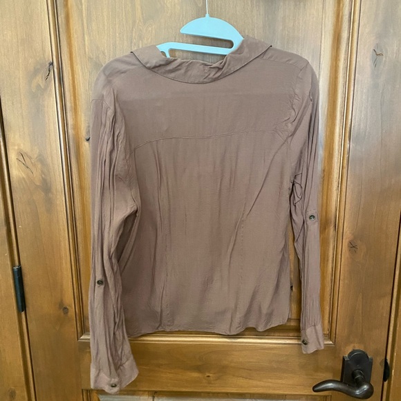 Sheer Button Blouse - Picture 2 of 3